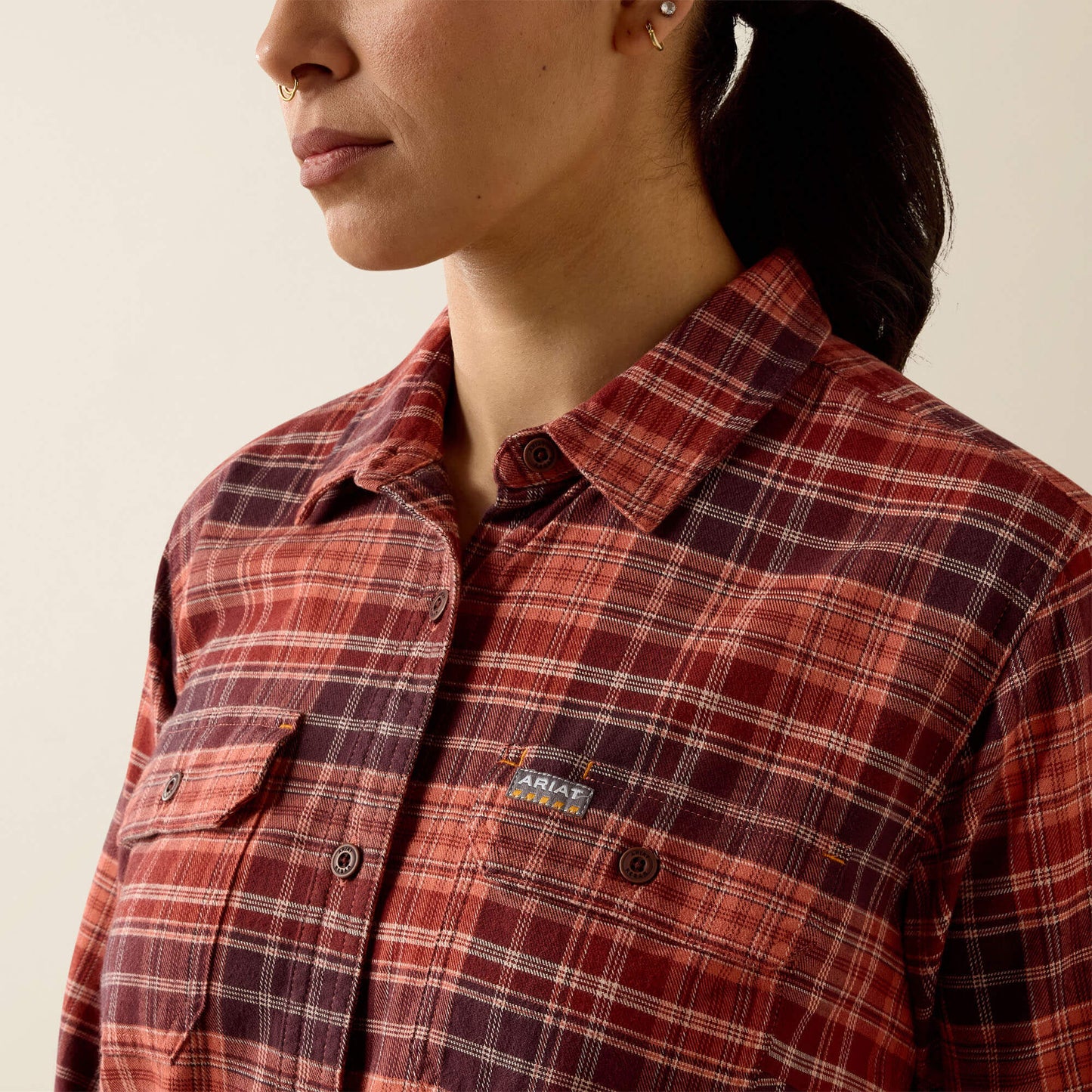 Ariat Rebar DuraStretch Flannel Tunic