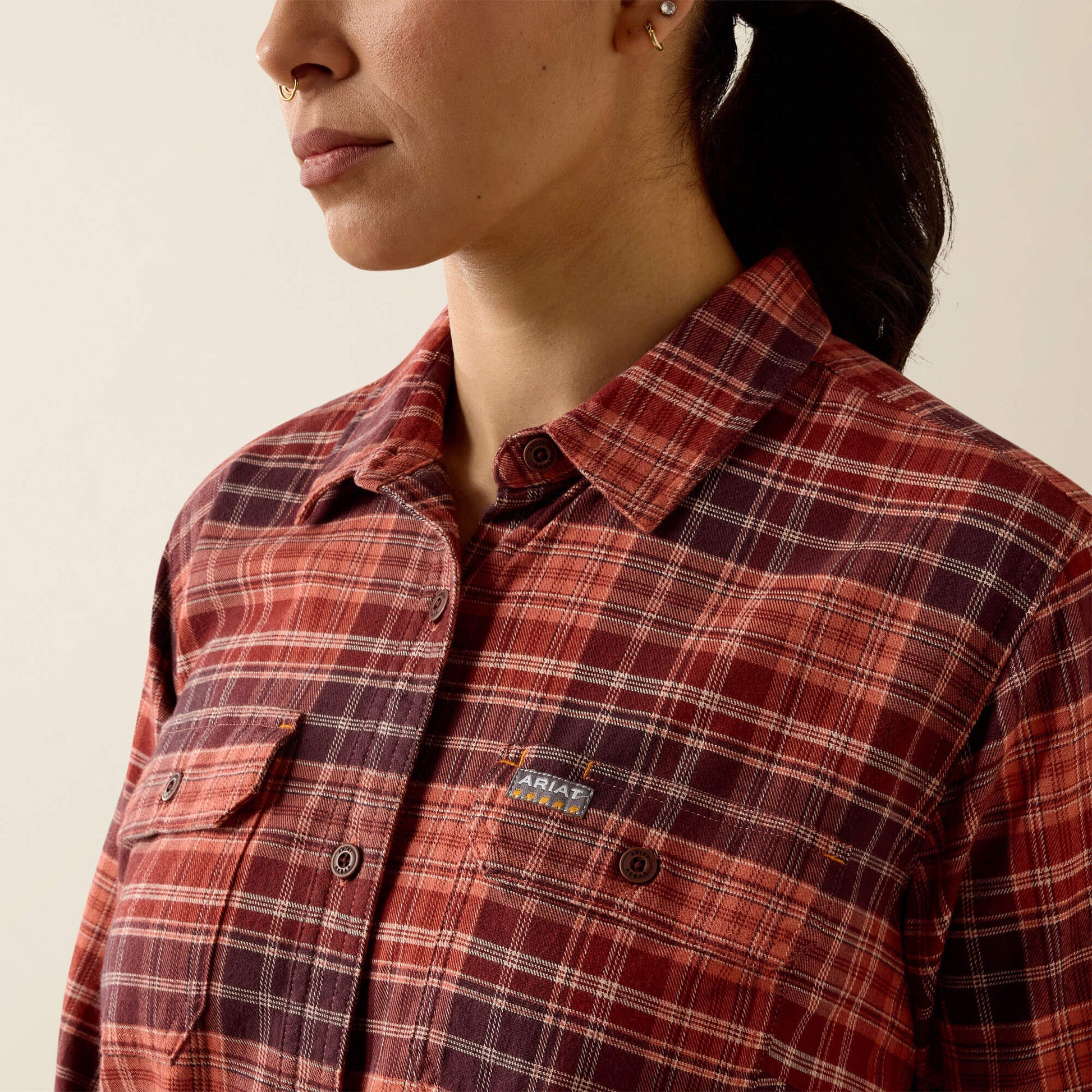 Ariat Rebar DuraStretch Flannel Tunic