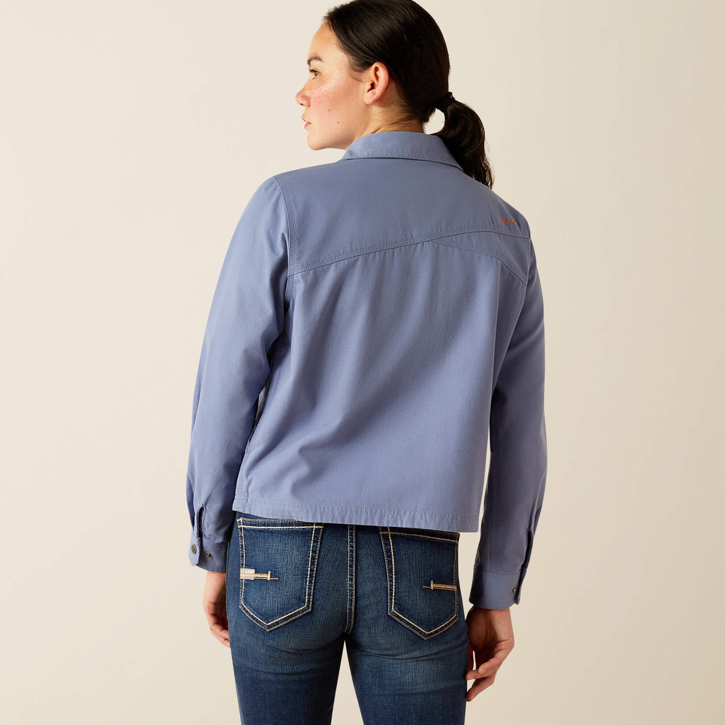Ariat Rebar Cropped Woven Shirt Jacket