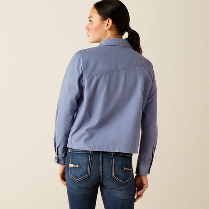 Ariat Rebar Cropped Woven Shirt Jacket