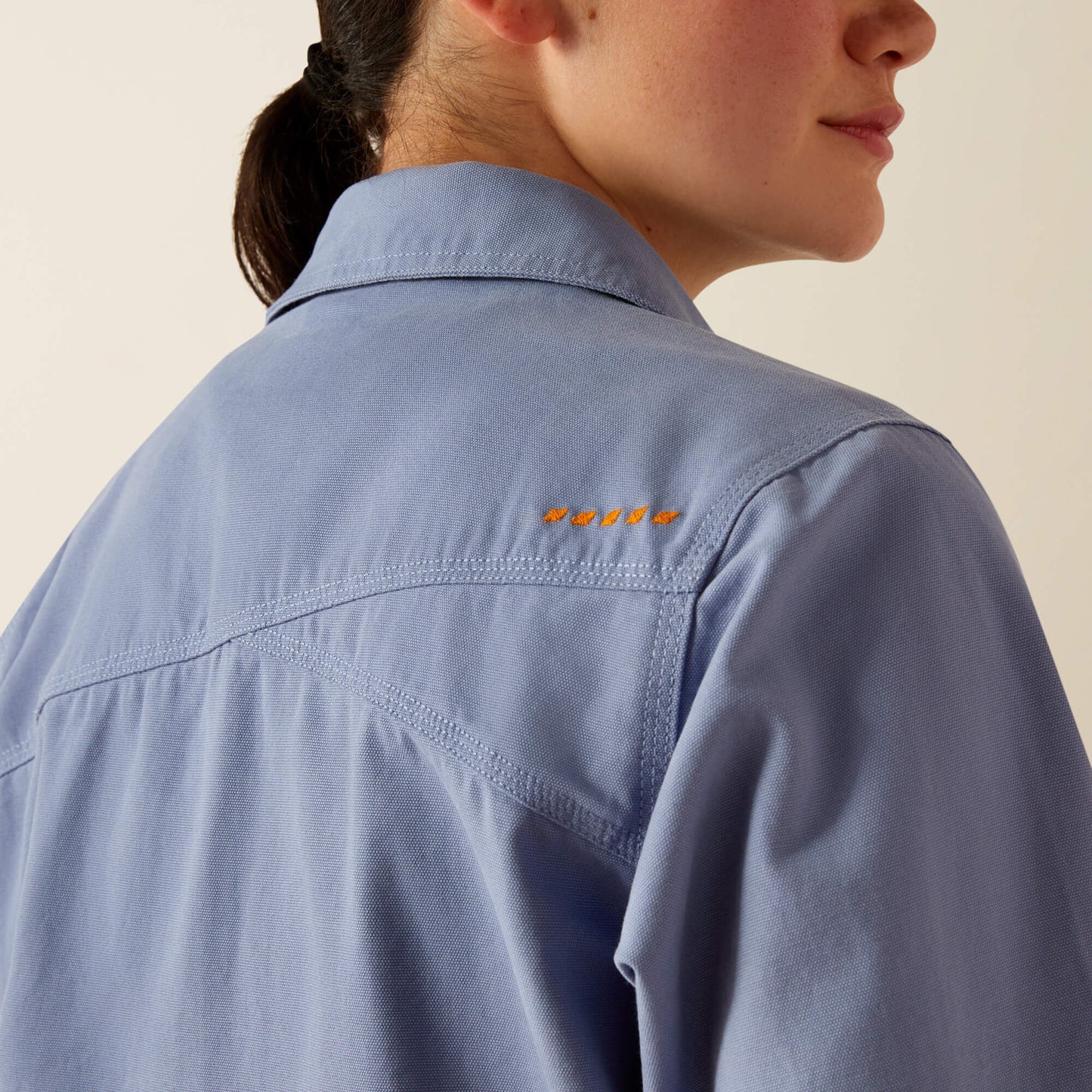 Ariat Rebar Cropped Woven Shirt Jacket