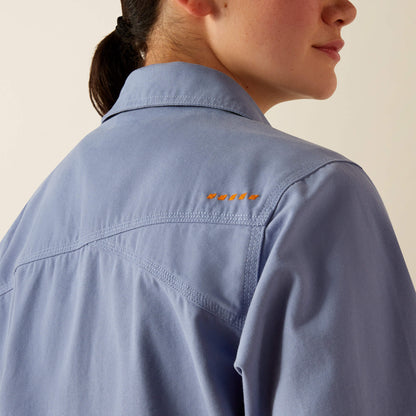 Ariat Rebar Cropped Woven Shirt Jacket