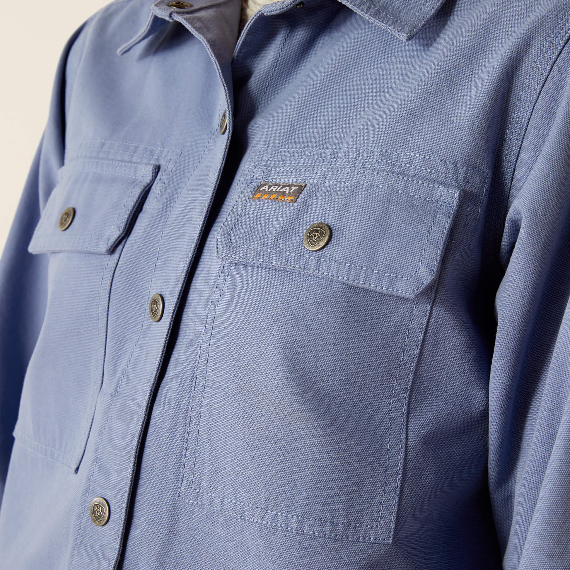 Ariat Rebar Cropped Woven Shirt Jacket