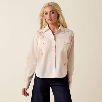 Ariat Ashville Embroidered Snap Shirt