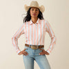 PEACH AMBER STRIPE
