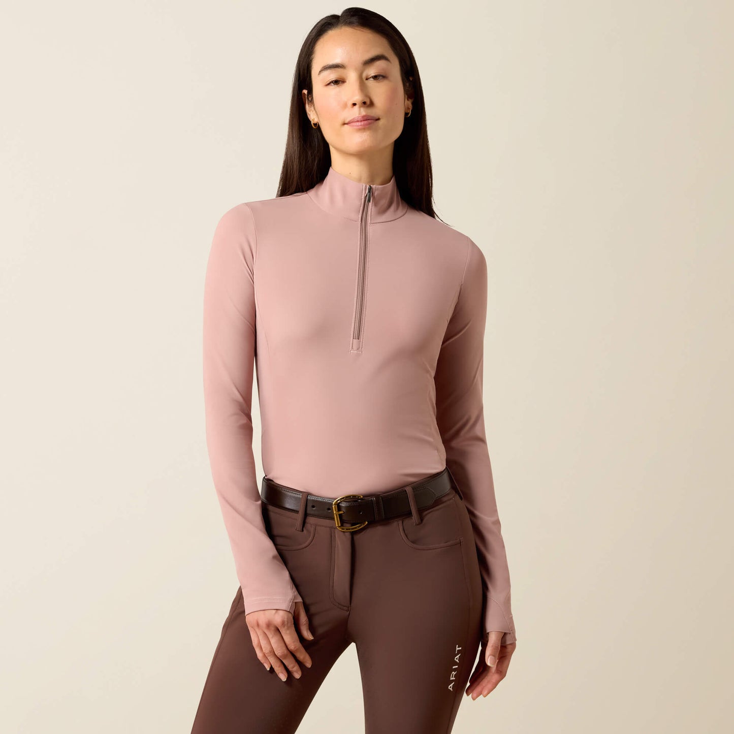 Ariat SolVeil 1/2 Zip Baselayer