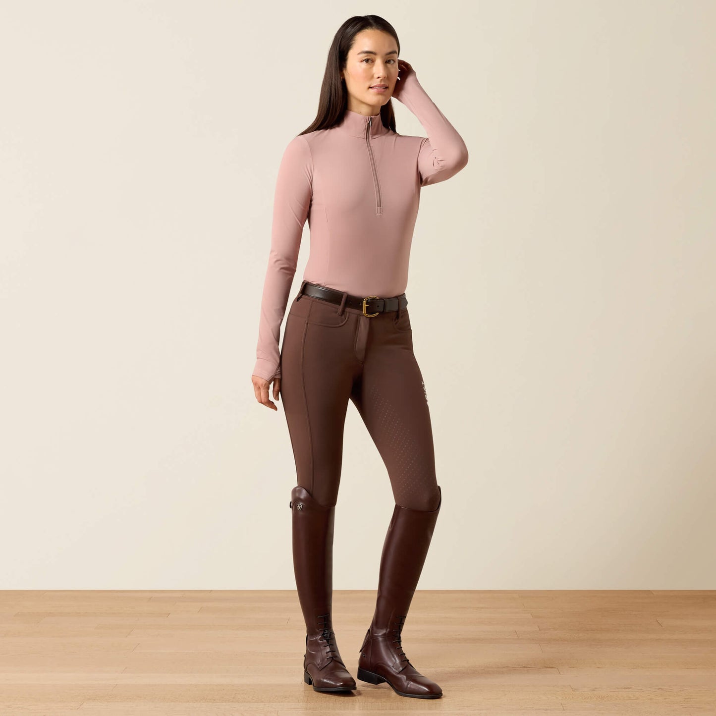 Ariat SolVeil 1/2 Zip Baselayer