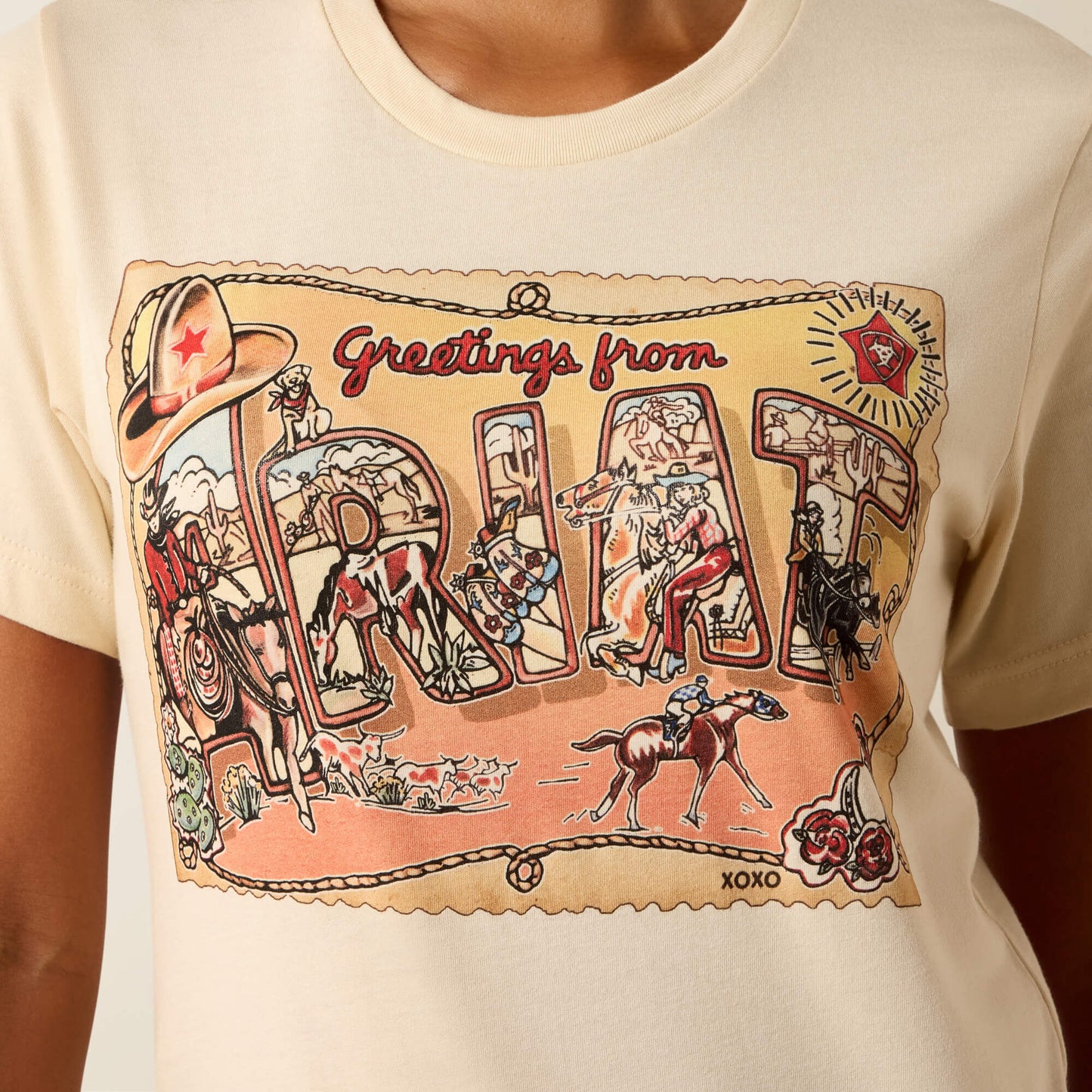 Ariat Ariat x XOXO Postcard T-Shirt