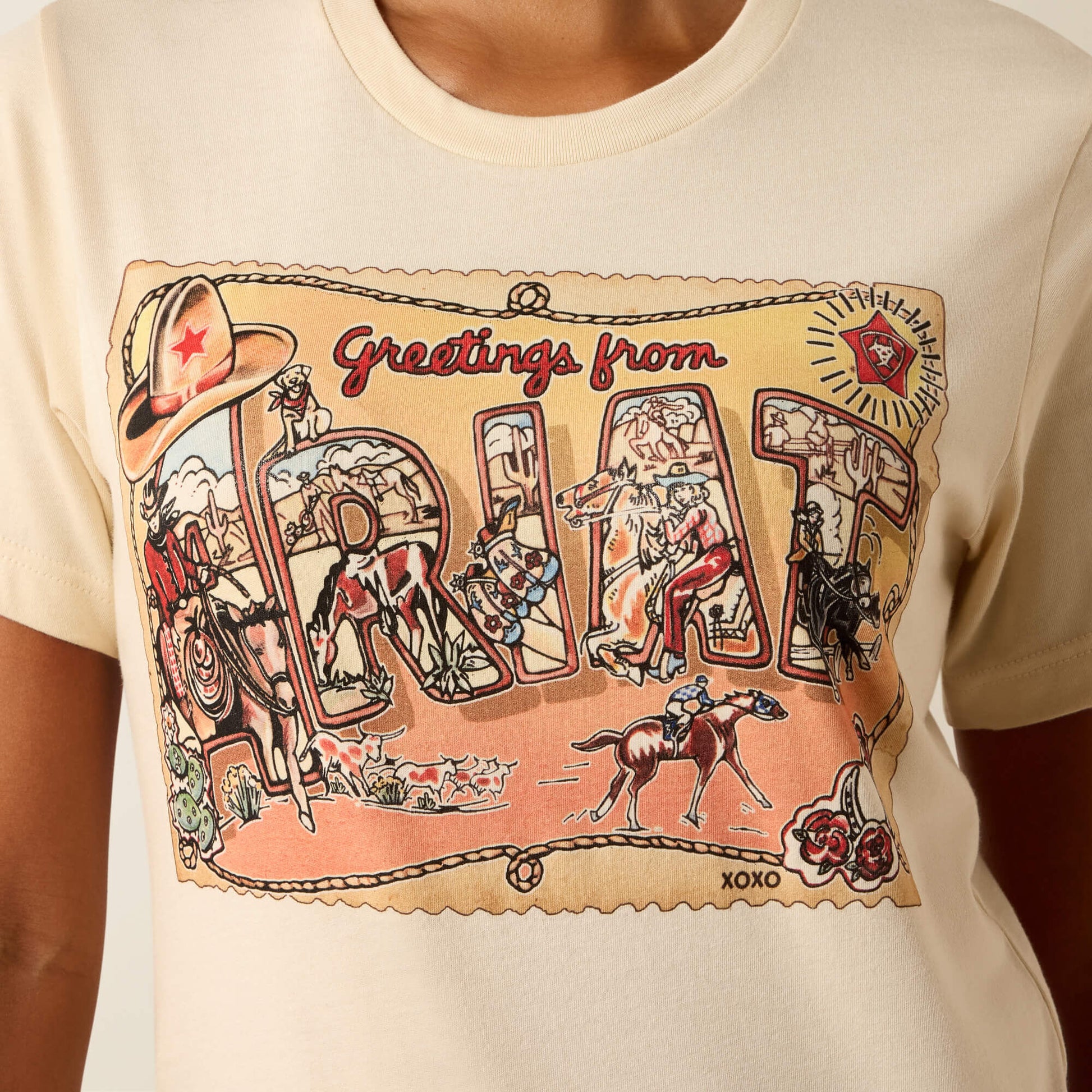 Ariat Ariat x XOXO Postcard T-Shirt