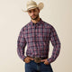 EVENING BLUE PLAID