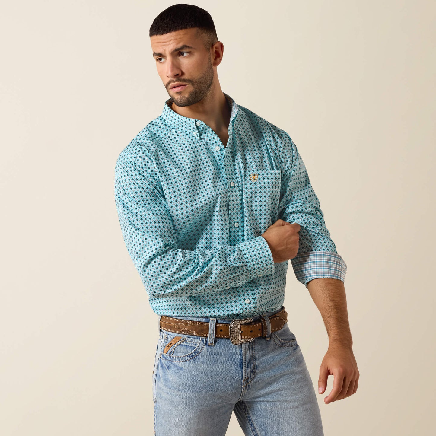 Ariat Wrinkle Free Andy Classic Fit Shirt