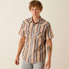 COPPER BROWN STRIPE