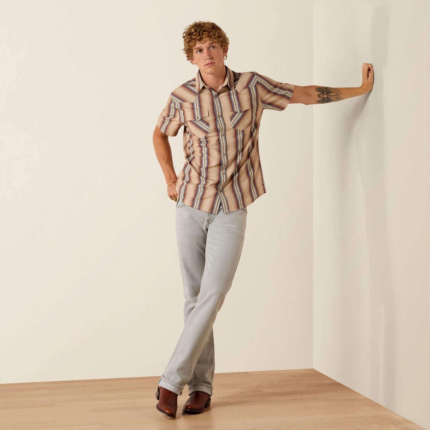 Ariat Retro Haver Fitted Snap Shirt