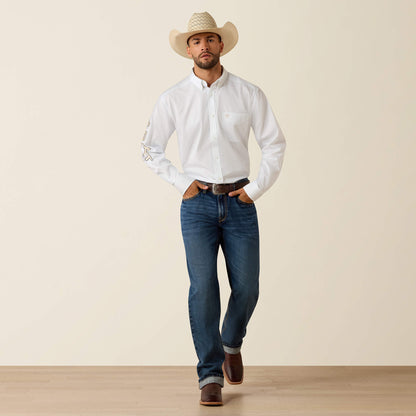 Ariat Team Logo Lightweight Twill Classic Fit Shirt