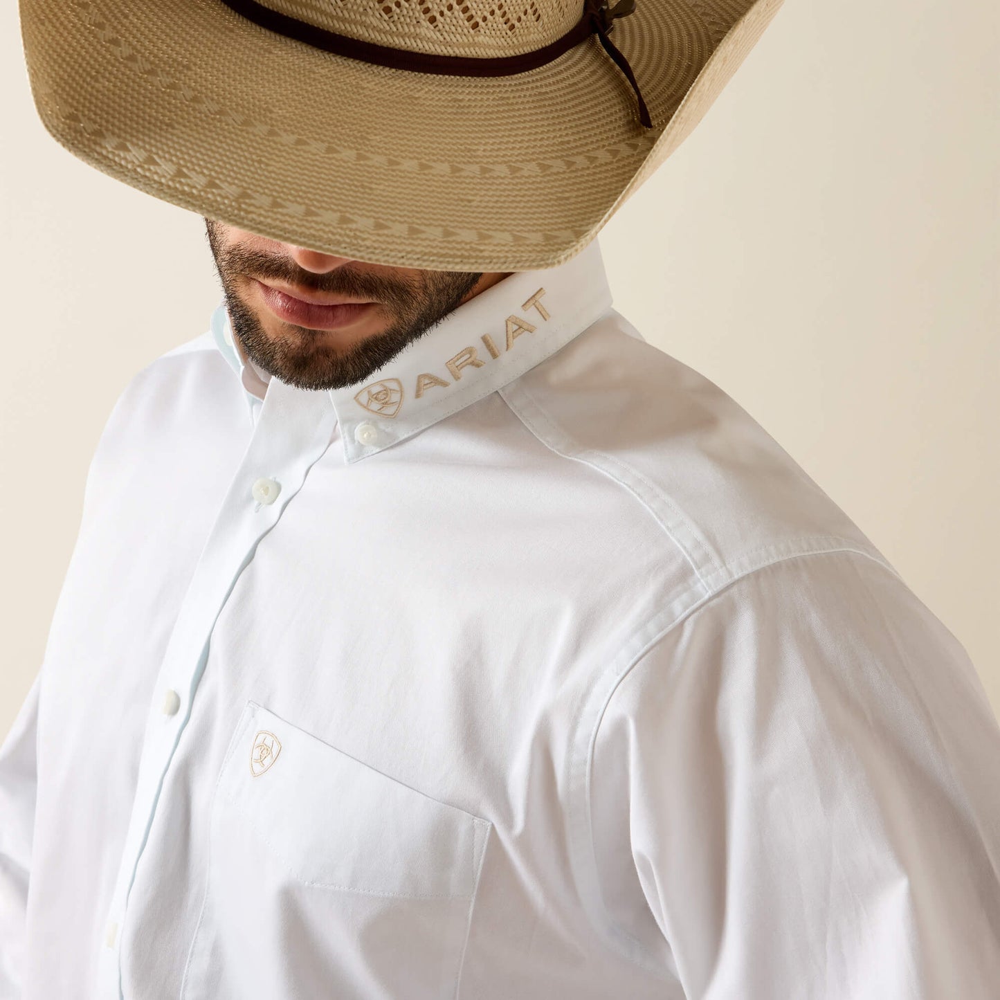 Ariat Team Logo Lightweight Twill Classic Fit Shirt