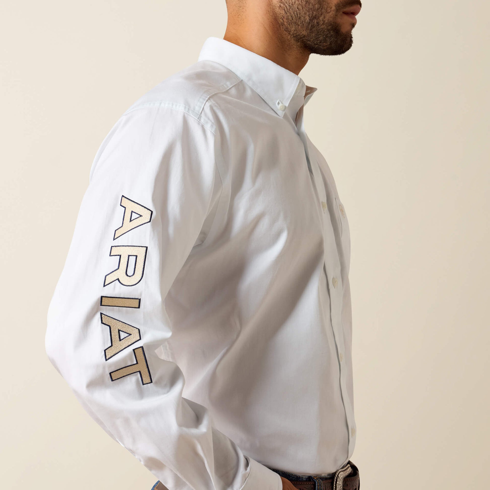 Ariat Team Logo Lightweight Twill Classic Fit Shirt