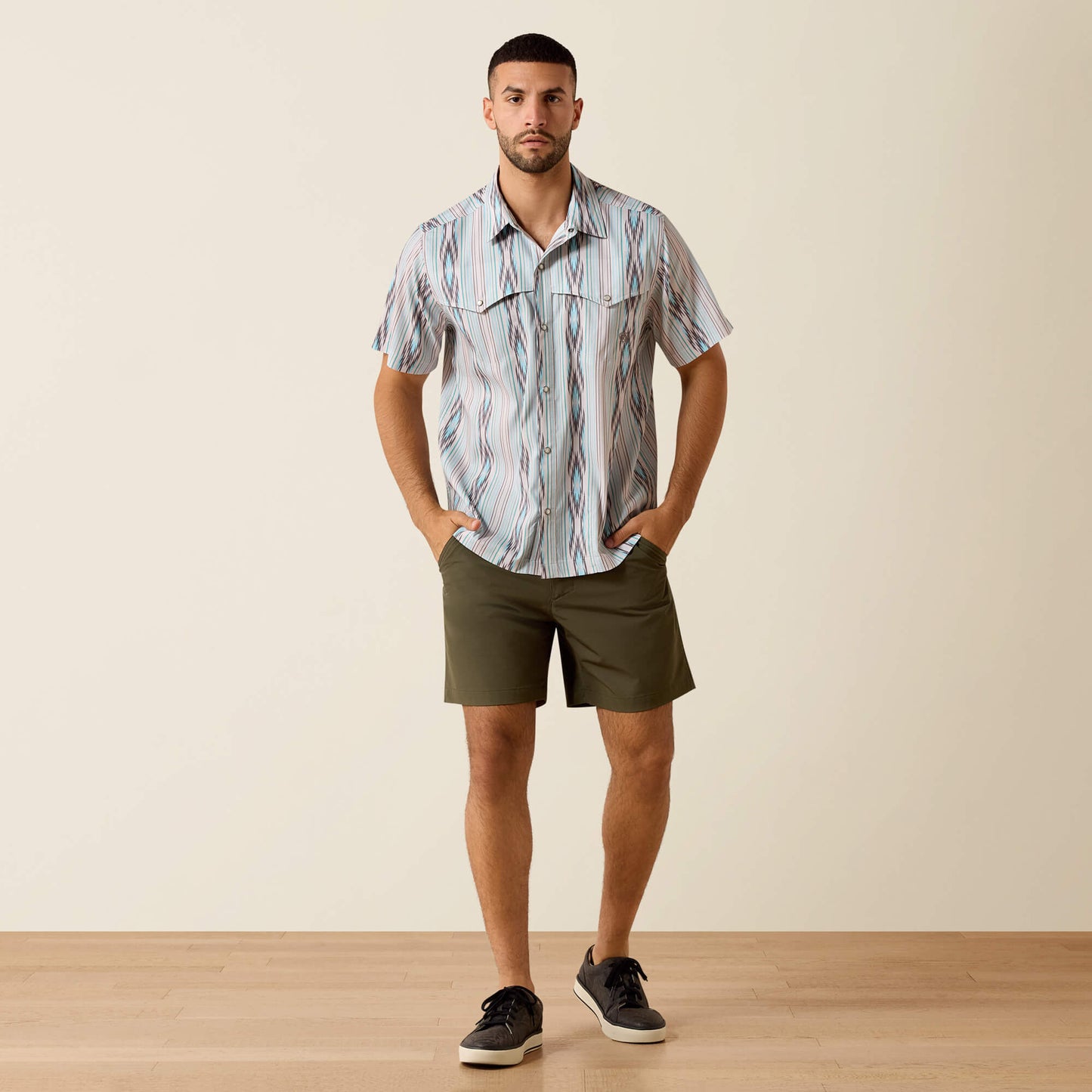 Ariat Printed VentTEK Western Yoke Classic Fit Snap Shirt
