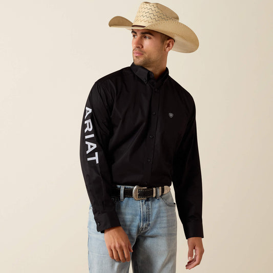 Ariat Team Logo Lightweight Twill Classic Fit Shirt