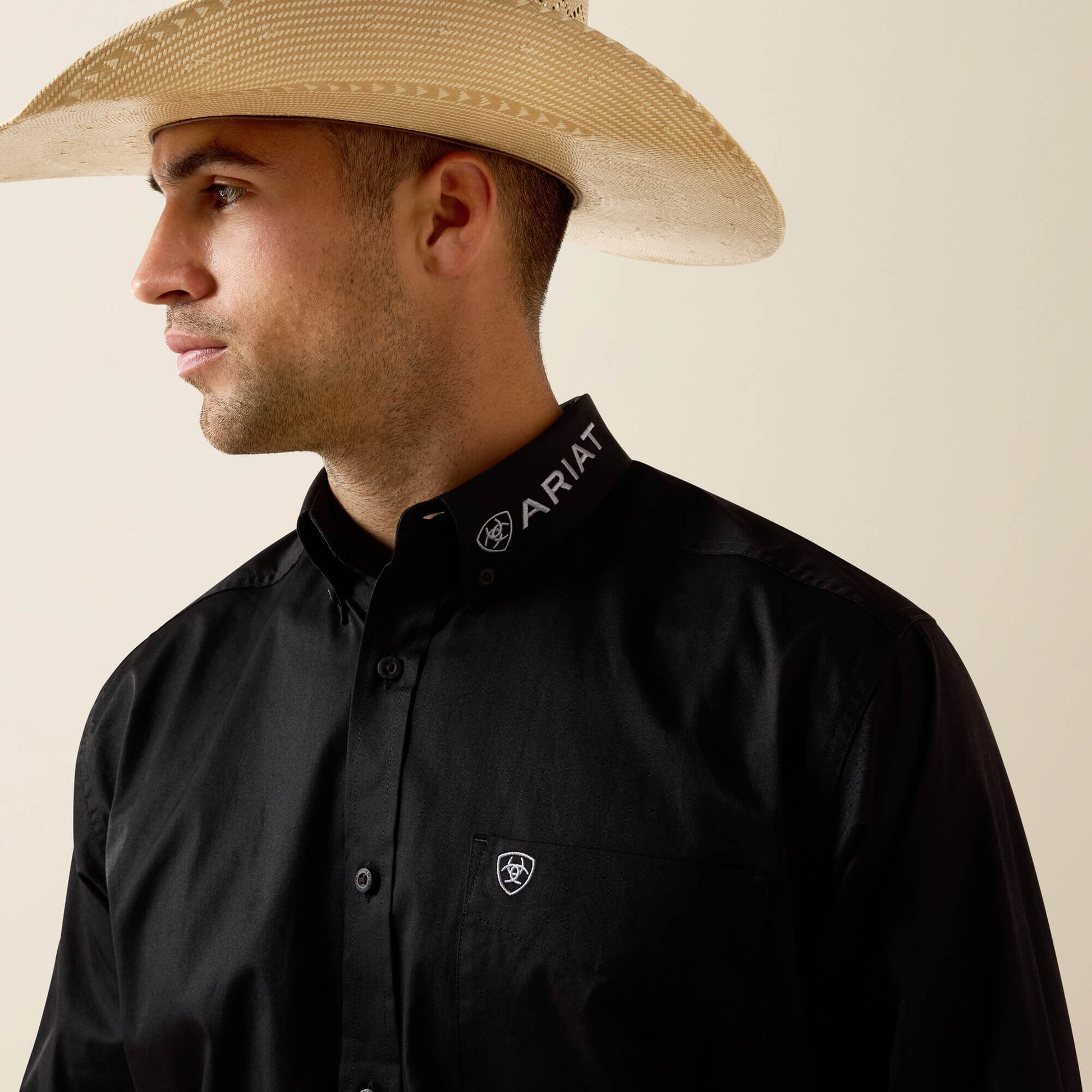 Ariat Team Logo Lightweight Twill Classic Fit Shirt