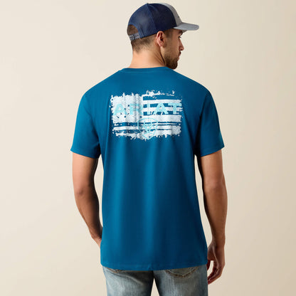 Ariat Ariat Liquid Stamp Flag Classic Fit T-Shirt