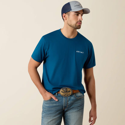 Ariat Ariat Liquid Stamp Flag Classic Fit T-Shirt