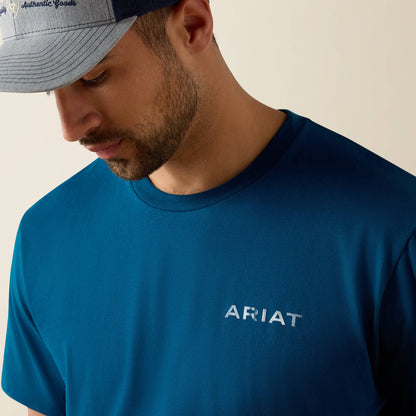 Ariat Ariat Liquid Stamp Flag Classic Fit T-Shirt
