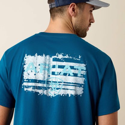 Ariat Ariat Liquid Stamp Flag Classic Fit T-Shirt